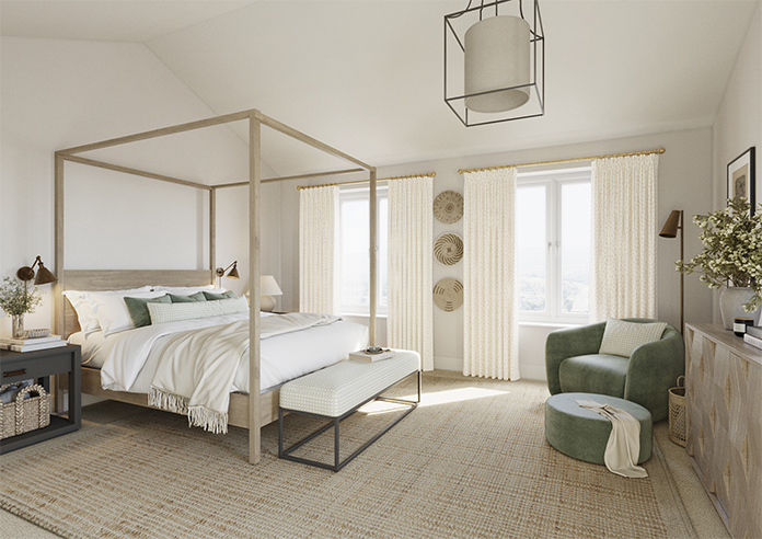 Rebecca, Rosies Pink - Made to Measure Curtains - Image 7